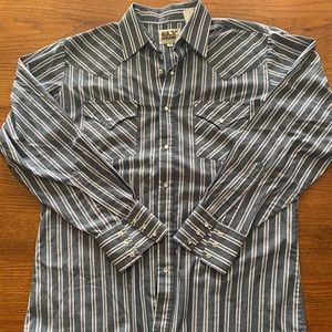 Ely Cattleman western snap button shirt